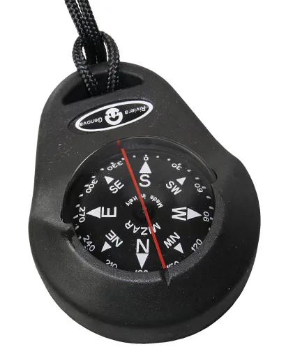 RIVIERA Handkompass Mizar BM 47,6mm 10°, schwarz