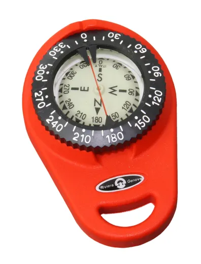 RIVIERA Handkompass Orion BO 47,6mm 10°, rot