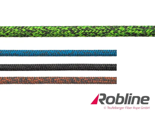 ROBLINE Admiral 10000, PES-Technora/Dyneema, 10mm schwarz/grau