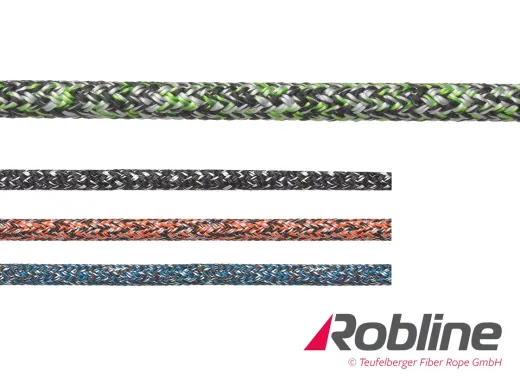 ROBLINE Admiral 10000 Plus, PES-Tech-Roptec/Dyneema, 12mm neonorange/grau