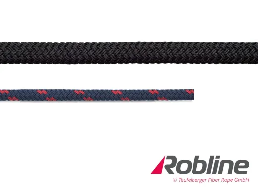 ROBLINE Festmacher Palma Elastic, PA/PA, 14mm navy/rot