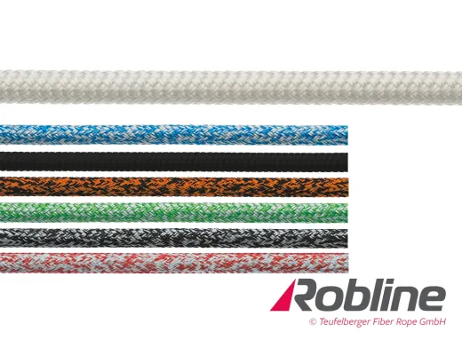 ROBLINE Globe Pro, PES/Robtec, 14mm schwarz/neonorange