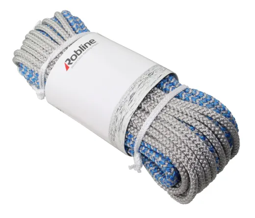 ROBLINE Katamaran Schot, PES, 9,5/6,5mm blau/silber 16m