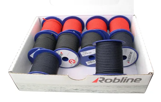 ROBLINE Orion Minispule, PES/PES, 2mm farbmix2, 30m, 10 St.