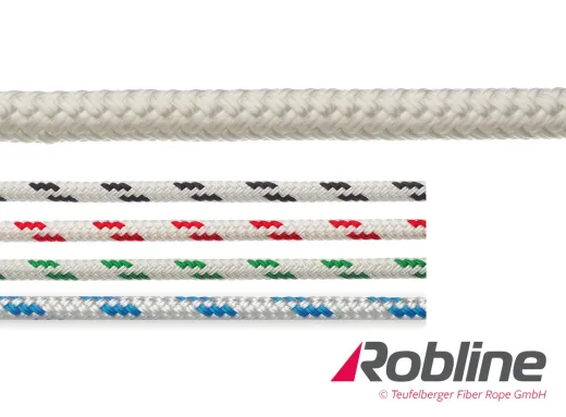 ROBLINE Orion, PES/PES, 6mm weiß/grün