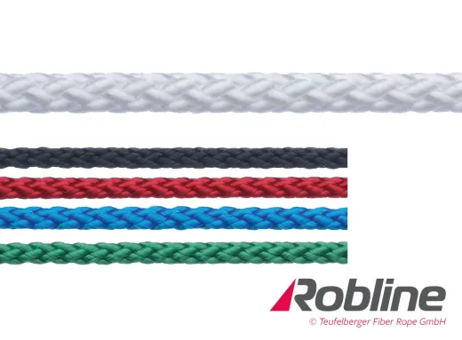 ROBLINE Polyester Color 8, PES/PES, 6mm schwarz