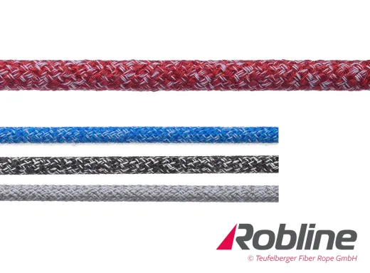 ROBLINE Sirius Grip, PES-PES soft/PES, 8mm blau/weiß