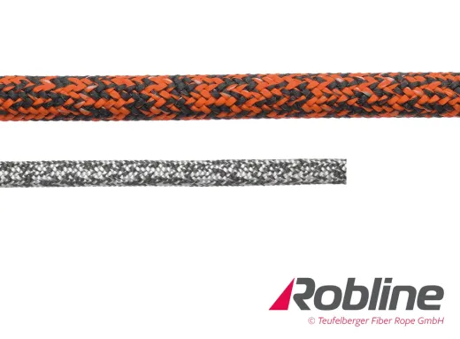 ROBLINE Sirius XTS Cover, PES-Technora-Robtec, 8mm neonorange/schwarz/weiß