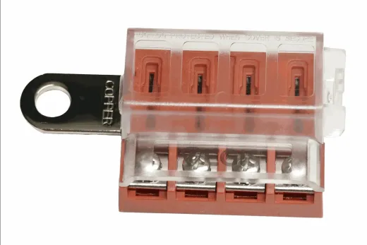 RT Battery Terminal Mount Fuse Block 4 C
