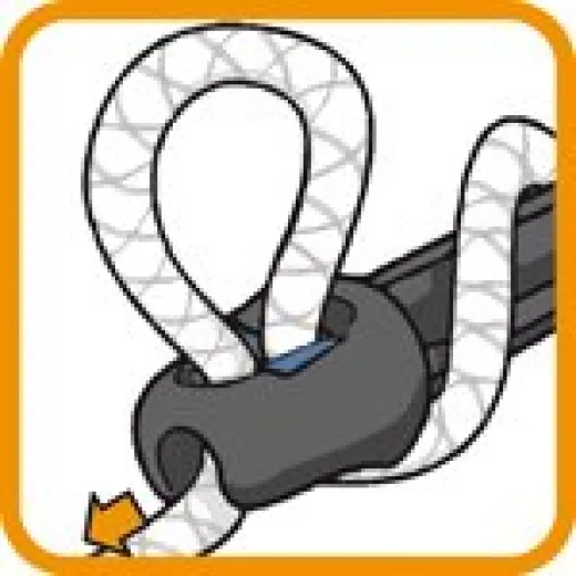 Ruckdämpfer U-CLEAT für Leine 16-20mm Ø