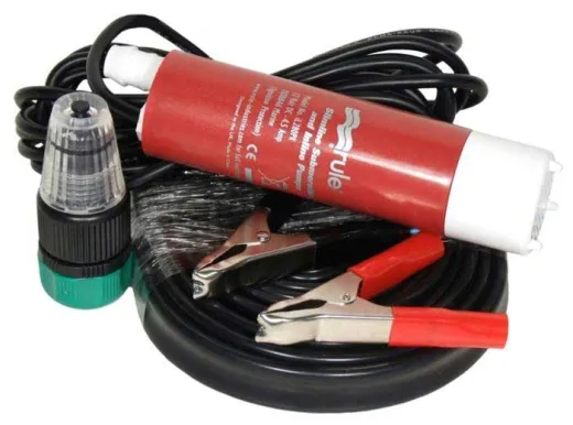 Rule Slimline IL280 Kit - kontinuierlich (Wasser, Meerwasser und Diesel, 24V/2.5A, 1/2 (13mm), 1080, 14 psi/0.96 bar, 9.7 m)