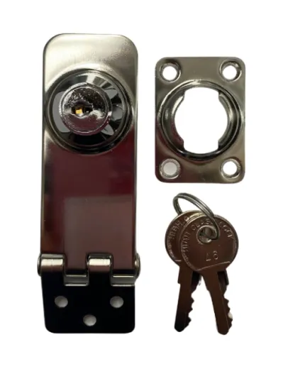 Rvs Overval 76 X 30 Mm Afsluitbaar