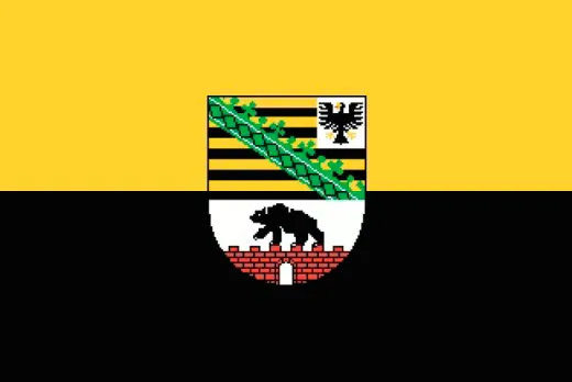 Sachsen-Anhalt Flagge 20x30cm