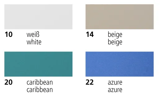 SATTLER Covermaster PES einseitig PVC 205cm 320g/m² taupe