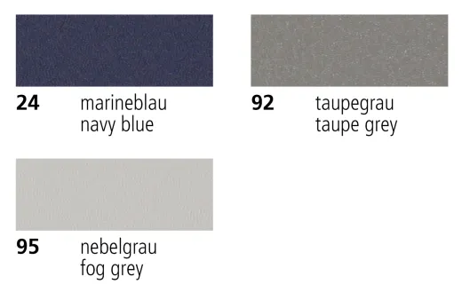 SATTLER Oceanic PES einseitig PVC 205cm 510g/m² taupe