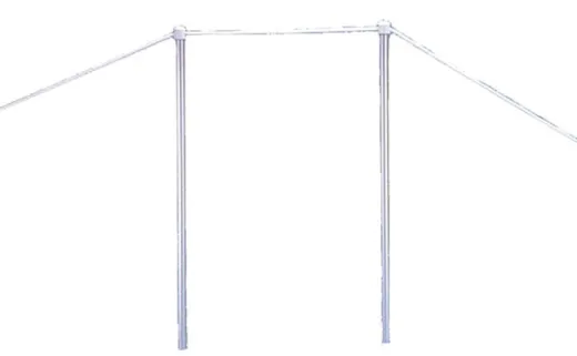 Satz Aluminium Geländer (2x) Mit Handleine, Für Gangway (S290/S293-Serie)