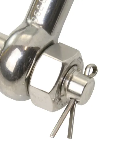 Schäkel geschweift Bolzen M20 SWL 2500kg Form E