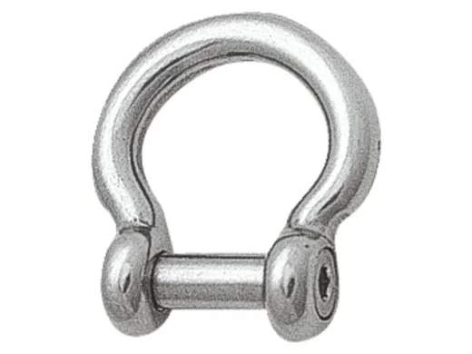 Schäkel geschweift mit Innensechskant 8mm