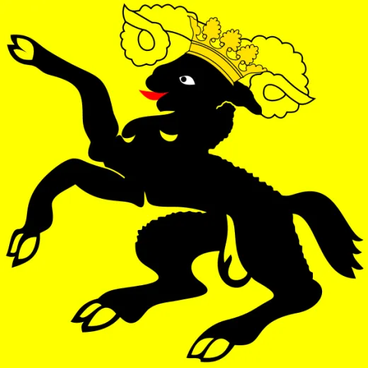 Schaffhausen Flagge 20x30cm