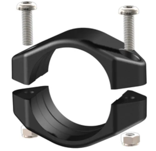 Schlauchklemme (38 mm, schwarz)