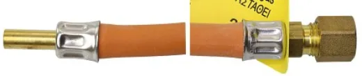 Schlauchleitung 800mm 1/4 L/Schneidringverschr.