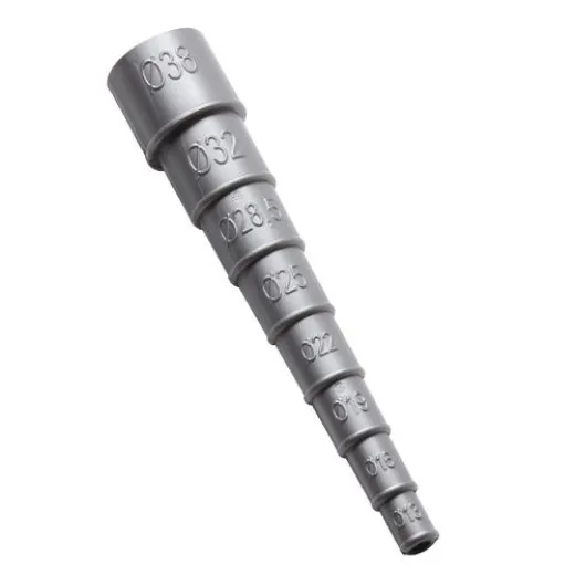 Schlauchverlauf - Nylonanschluss (Kunststofff, 13 - 38 mm)