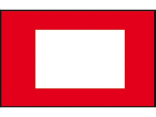 Schleppflagge SB 30x45cm