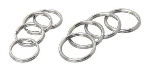 Schlüsselring Edelstahl chromoptik 1,5x21mm 100St.