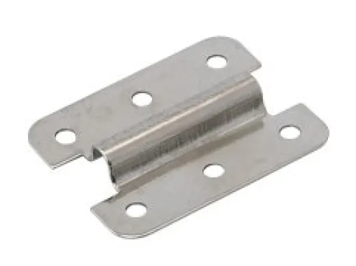 Schnalle mit bewegl. Aluminium-Steg für 30mm