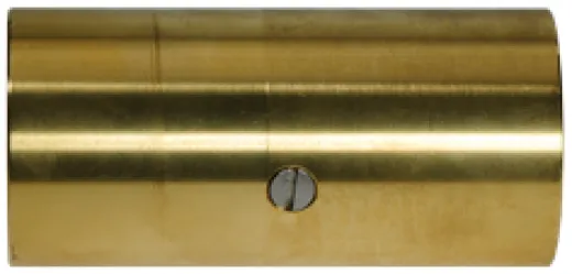 Schraubbares Bronzenes Zwischenlager Mit Phenol Lagerbuchse Für Welle Ø50mm & Rohr Ø65mm
