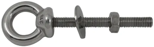 Schraube Mit Niro Auge, A=120mm, B=12mm, C=56mm, D=177mm