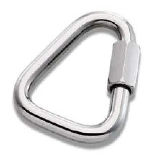 Schraubglied Delta 4.0mm Edelstahl