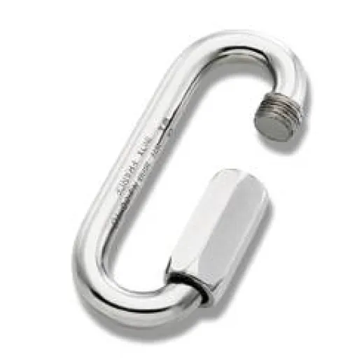 Schraubglied große Öffnung 8mm Edelstahl