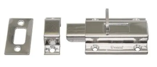 Schubriegel Typ KR-50 Edelstahl gebürstet
