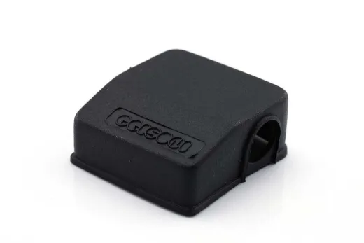 Schutzkappe (gerade, schwarz, 10-70 mm²)