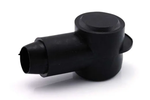 Schutzkappe (rund, schwarz, 70 mm²)