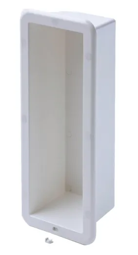 Schwalbennest 180x110x100mm Einbaumaß weiß