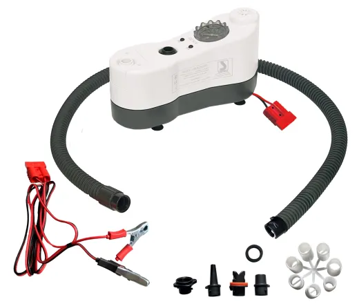 SCOPREGA Elektr. Luftpumpe GE BTP-2 12V 1,2bar 420L/min mit Manometer
