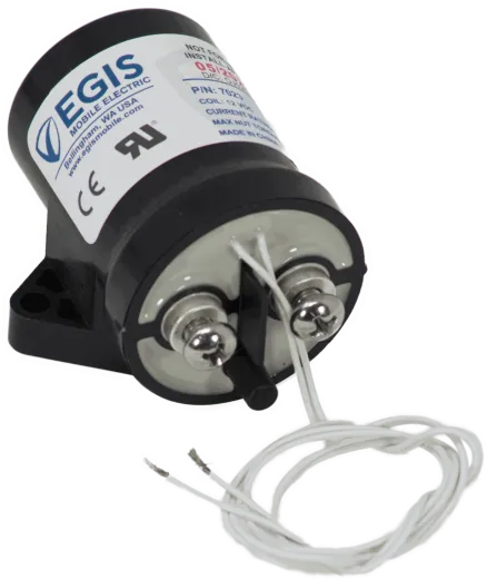 Sealed Contactor, 100A/24 V Side Mount,