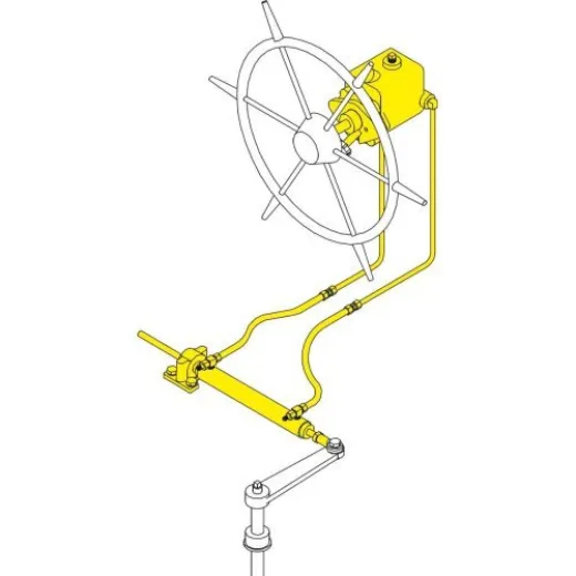 Seastar Capilano Hydraulische Innenbord Steuerung System-6/151kgm