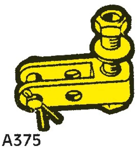 Seastar Gabel A375 Für Steuerkabel Mit Loch