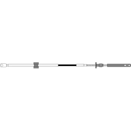Seastar Kabel Cc205 17 (5.18m) Omc Turbo Jet-Throttle