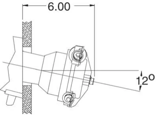 Seastar Safe-T Ii (No-Feedback) 3.2 Rotary Steuersystem Mit Kabel 13 (3.96m)