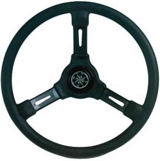Seastar Safe-T Qc Steuersystem Mit Kabel 29 (8.84m) + Riviera Steuerrad Schwarz