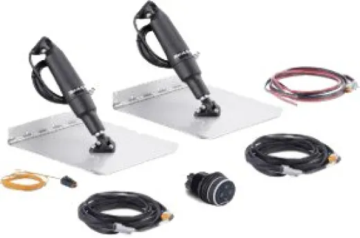 Seastar Trimmklappensystem-Satz Schlag 5.7cm Aktuator 29cm Standard Platten 9X12