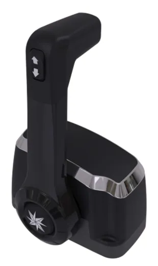 Seastar Xtreme Schaltkasten, Toppmontage, Standard, Schwarz