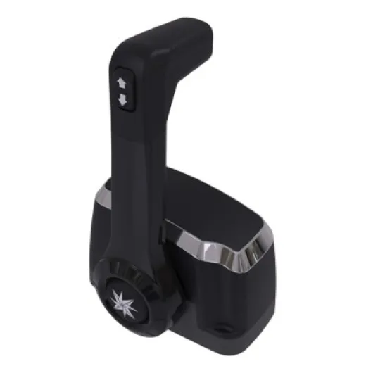 Seastar Xtreme Topmontage Schaltkasten, Mit Trim Schalter, Schwarz