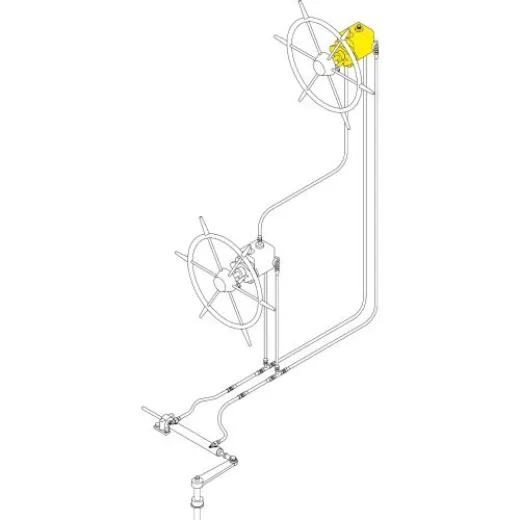 Seastar Satz Für System-7/228kgm, Für 2. Steuerstand