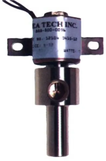 Seatech Quick-Connect Elektrisches Ventil, Mit Einsatzrohr (Ø15mm), 12v/7w, Ø15mm