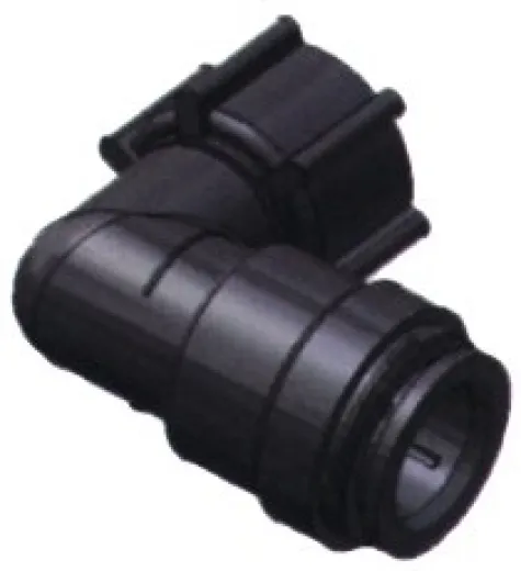 Seatech Quick-Connect Knie-Stück, Ø15mm X 3/4 Nps, Wirtel Mit Innengewinde